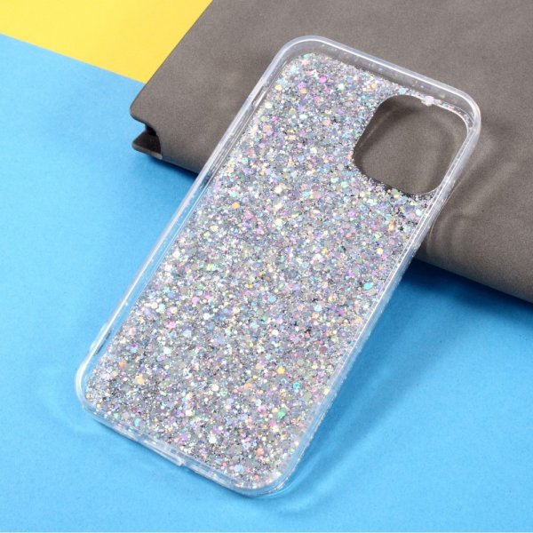 Nordic Covers iPhone 12/iPhone 12 Pro Kuori Sparkle Series Stardust Silver