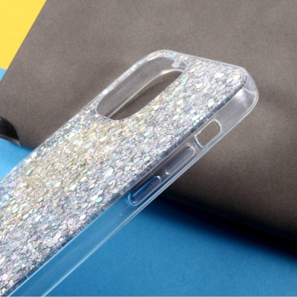 Nordic Covers iPhone 12/iPhone 12 Pro Kuori Sparkle Series Stardust Silver