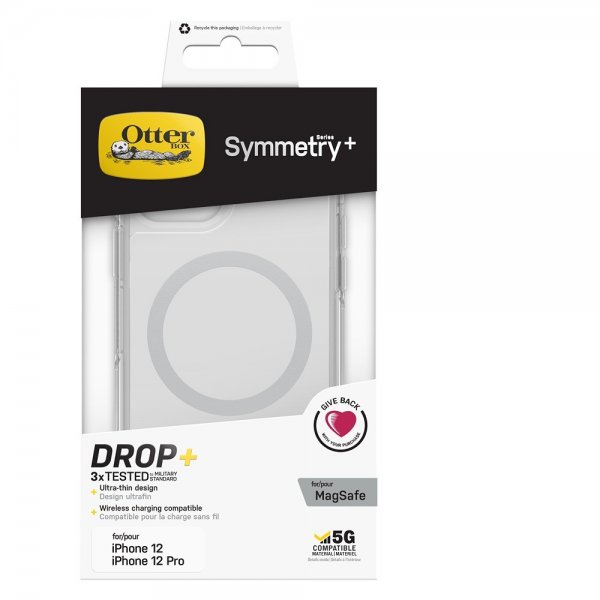 Otterbox iPhone 12/iPhone 12 Pro Suojakuori Symmetry Plus Clear Transparent