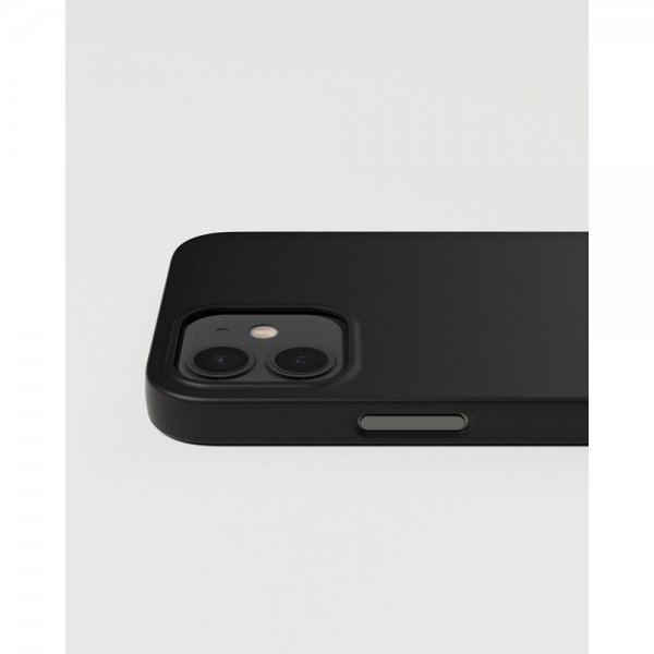 Nudient iPhone 12/iPhone 12 Pro Kuori Thin Case MagSafe Ink Black
