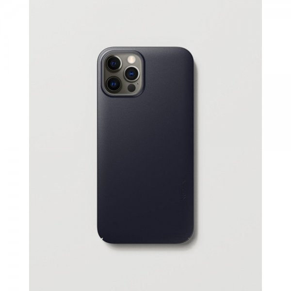 Nudient iPhone 12/iPhone 12 Pro Kuori Thin Case MagSafe Midwinter Blue