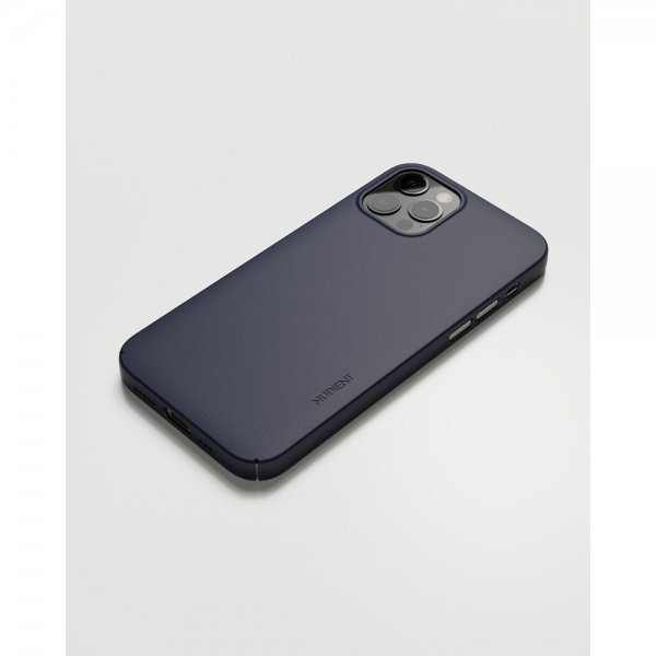 Nudient iPhone 12/iPhone 12 Pro Kuori Thin Case MagSafe Midwinter Blue