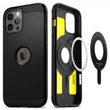 Spigen iPhone 12/iPhone 12 Pro -kuori Tough Armor Mag, musta