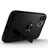 Spigen iPhone 12/iPhone 12 Pro Suojakuori Tough Armor Musta