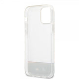 BMW iPhone 12/iPhone 12 Pro Suojakuori Tricolor Stripe Transparent