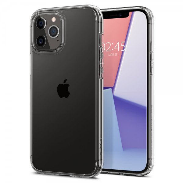 Spigen iPhone 12/iPhone 12 Pro Kuori Ultra Hybrid Crystal Clear