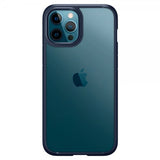 Spigen iPhone 12/iPhone 12 Pro Suojakuori Ultra Hybrid Navy Blue