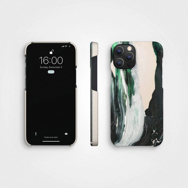 agood company iPhone 12/iPhone 12 Pro Kuori Kasvipohjainen Green Paint