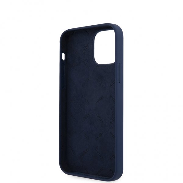 Guess iPhone 12/iPhone 12 Pro Vintage silikonikuori, sininen