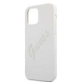 Guess iPhone 12/iPhone 12 Pro - Vintage Silicone Cream -kuori