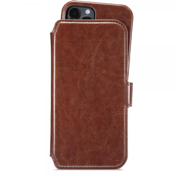holdit iPhone 12/iPhone 12 Pro Kotelo Berlin Irrotettava Kuori Tummanruskea
