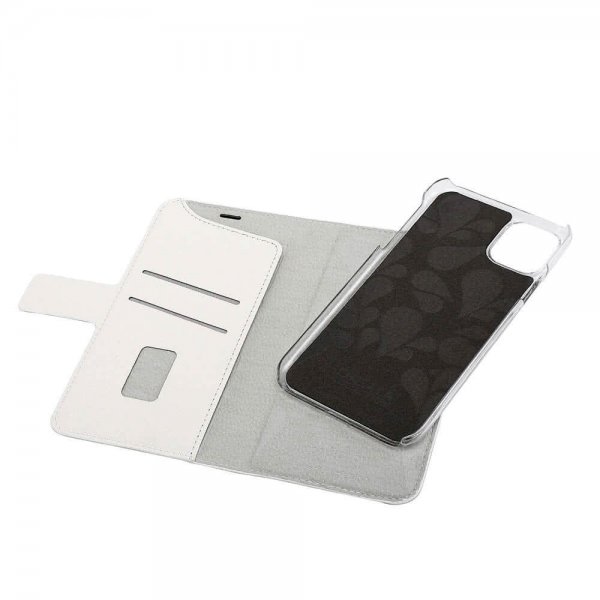 Onsala iPhone 12/iPhone 12 Pro Kotelo Fashion Edition Irrotettava Kuori Saffiano White