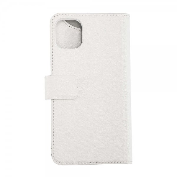Onsala iPhone 12/iPhone 12 Pro Kotelo Fashion Edition Irrotettava Kuori Saffiano White