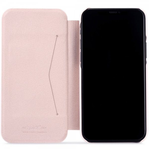 holdit iPhone 12/iPhone 12 Pro Kotelo SlimFlip Wallet Blush Pink