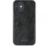 holdit iPhone 12/iPhone 12 Pro Kuori Korttipaikalla Musta