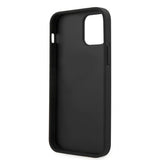 Guess iPhone 12/iPhone 12 Pro Suojakuori Saffiano V Stitch Musta