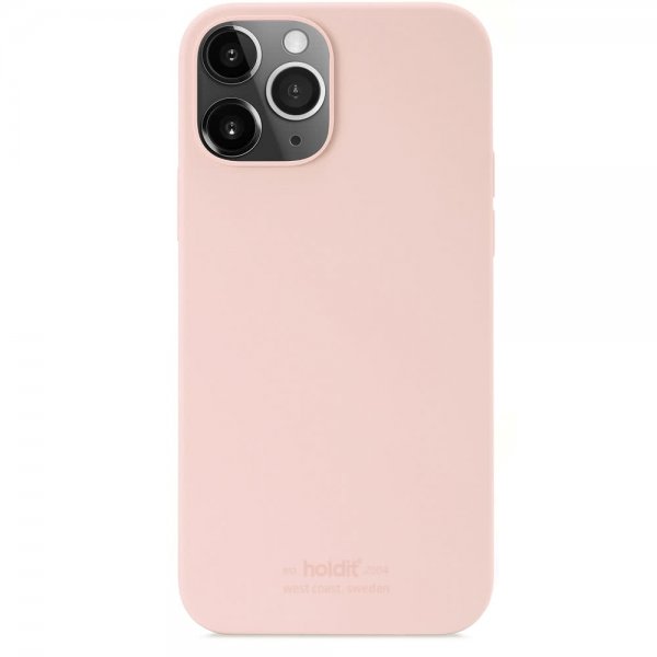 holdit iPhone 12/iPhone 12 Pro -kuori silikoni Blush Pink