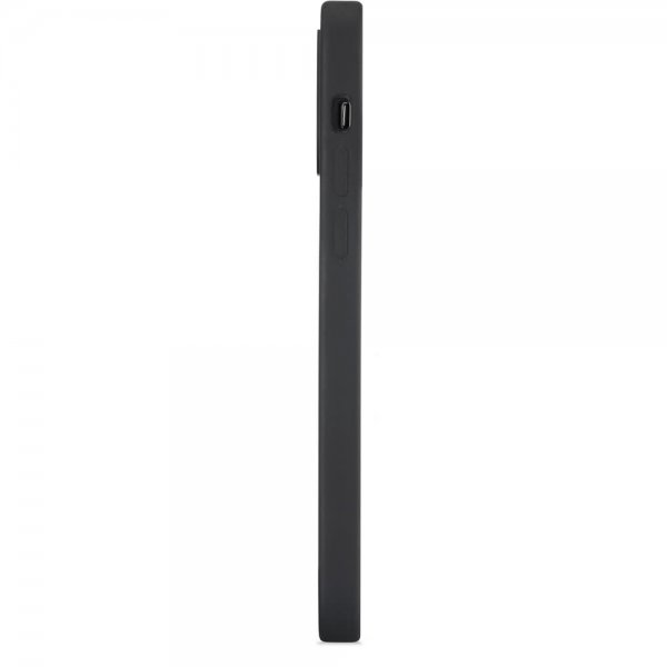 holdit iPhone 12/iPhone 12 Pro -silikonikuori, musta