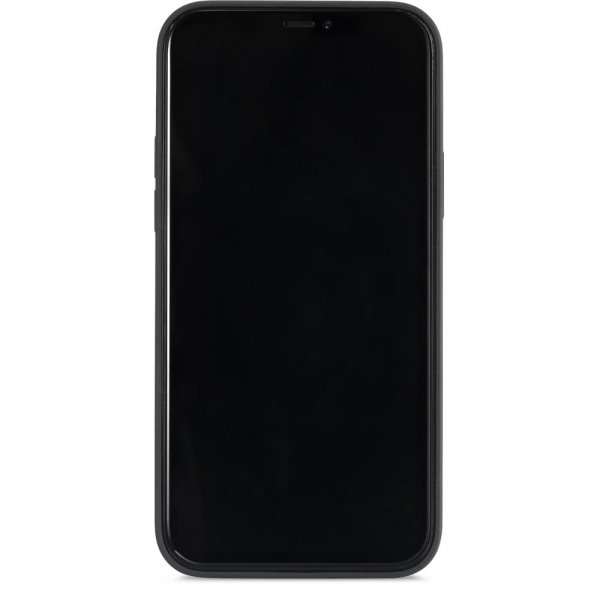 holdit iPhone 12/iPhone 12 Pro -silikonikuori, musta