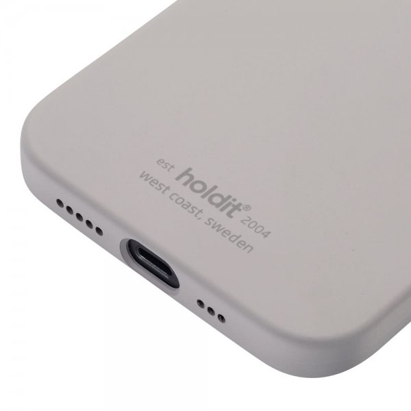 holdit iPhone 12/iPhone 12 Pro Silikonikuori Taupe