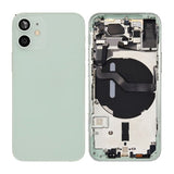 iPhone 12 Mini Takakansi Kokonaisena Pienosien Kanssa - Vihreä