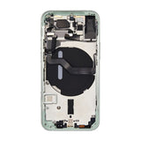 iPhone 12 Mini Takakansi Kokonaisena Pienosien Kanssa - Vihreä