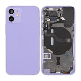 iPhone 12 Mini Takakansi täydellisenä pienosilla - violetti