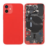 iPhone 12 Mini Takakansi sisältäen pienosat - Punainen