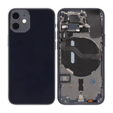 iPhone 12 Mini Takakansi Pienosilla - Musta