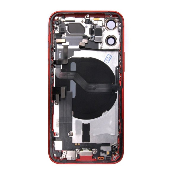 iPhone 12 Mini Takakansi täydellä rungolla - Punainen