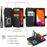 CaseMe iPhone 12 Mini -suojakuori, C30 Series, musta