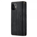 CaseMe iPhone 12 Mini -suojakuori, C30 Series, musta