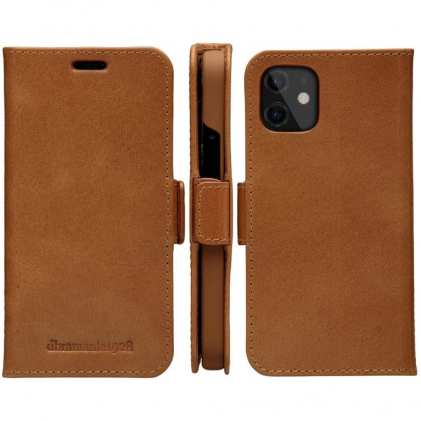 dbramante1928 iPhone 12 Mini Kotelo Copenhagen Slim Tan