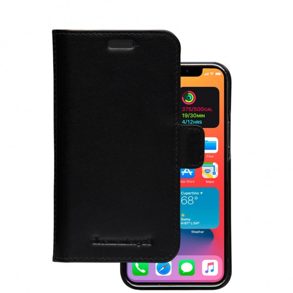 dbramante1928 iPhone 12 Mini Kotelo Lynge Irrotettava Kuori Musta
