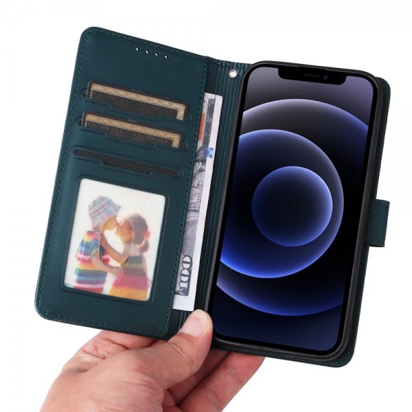 Betopnice iPhone 12 Mini -kotelo irrotettavalla kuorella 005 Sininen
