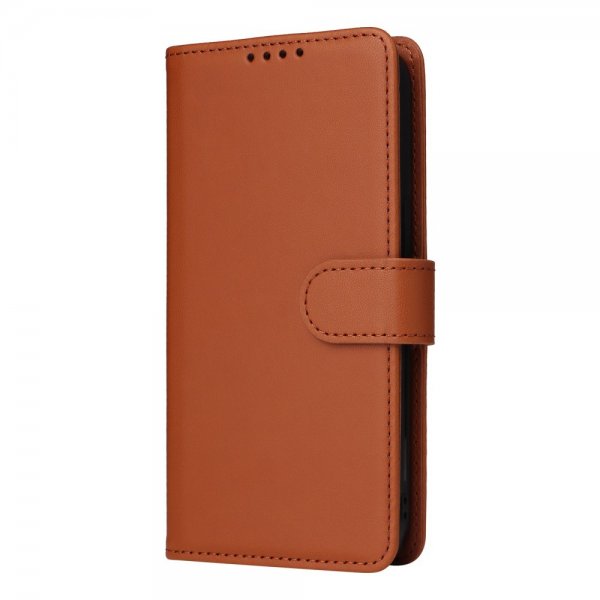 Betopnice iPhone 12 Mini -kotelo irrotettavalla kuorella 005 Ruskea