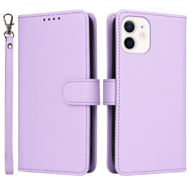 Betopnice iPhone 12 Mini -kotelo irrotettavalla kuorella 005 Violetti