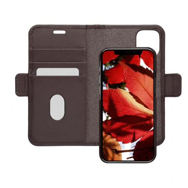 dbramante1928 iPhone 12 Mini Kotelo New York Irrotettava Kuori Dark Chocolate