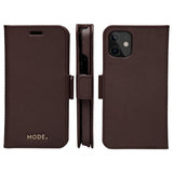 dbramante1928 iPhone 12 Mini Kotelo New York Irrotettava Kuori Dark Chocolate
