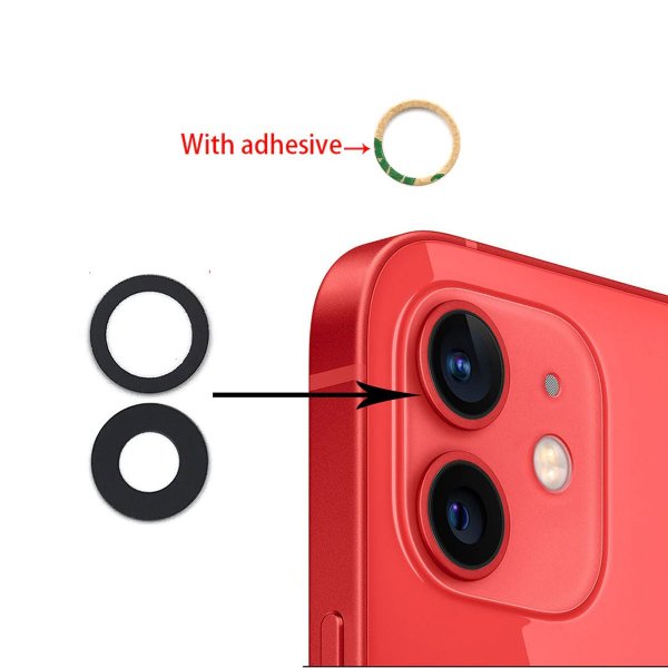 iPhone 12 Mini Kameran lasi (2 kpl)