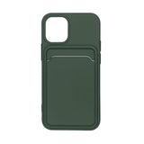 iPhone 12 Mini Kuori Korttipidike Vihreä
