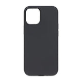 Rvelon iPhone 12 Mini Kuori Silikoni Musta