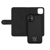 Rvelon iPhone 12 Mini Kotelo Magneettinen Irrotettava Kuori Musta