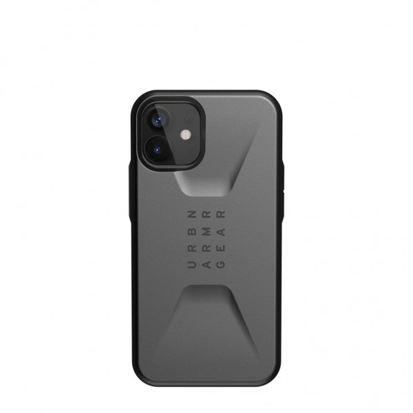 Urban Armor Gear (UAG) iPhone 12 Mini Kuori Civilian Silver