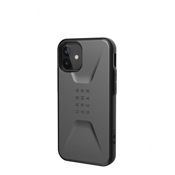 Urban Armor Gear (UAG) iPhone 12 Mini Kuori Civilian Silver