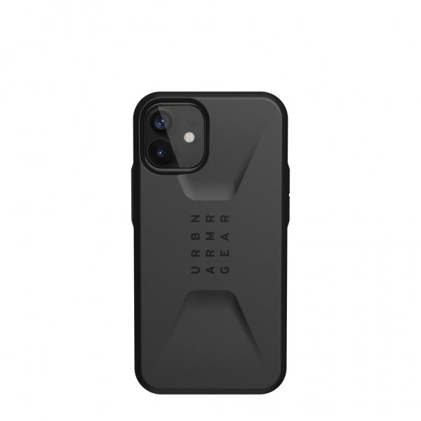 Urban Armor Gear (UAG) iPhone 12 Mini Kuori Civilian Musta