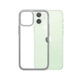 PanzerGlass iPhone 12 Mini ClearCase Color Satin Silver -kuori