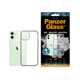 PanzerGlass iPhone 12 Mini ClearCase Color Satin Silver -kuori