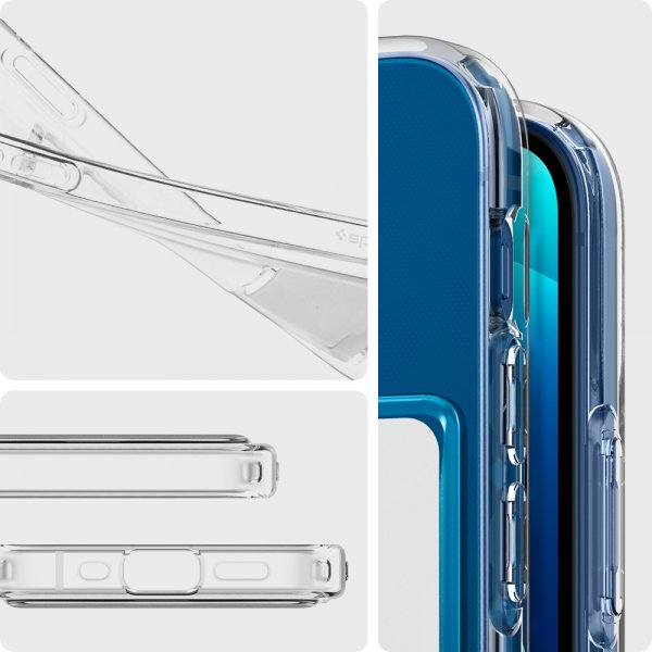 Spigen iPhone 12 Mini -kuori Crystal Slot Crystal Clear