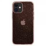 Spigen iPhone 12 Mini Kuori Liquid Crystal Glitter Rose Quartz